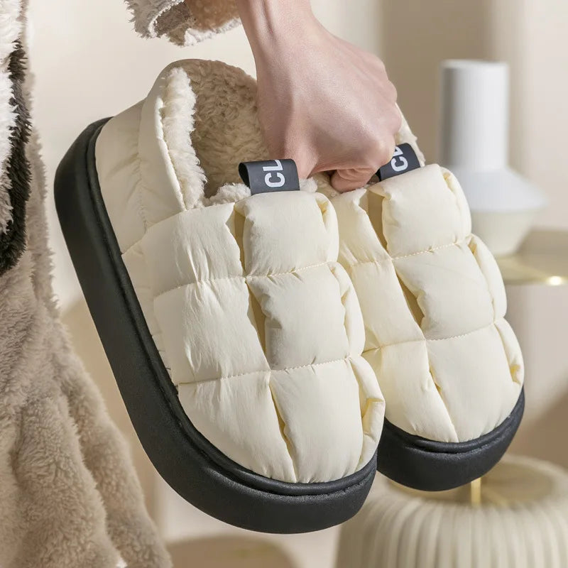 Comwarm Plush Lined House Slippers