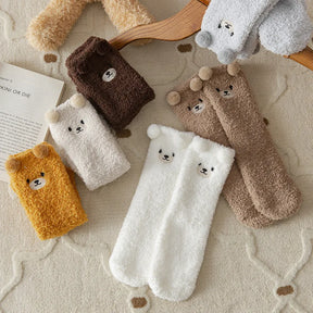 Thickened Plush Warm Comfortable Sleeping Sock