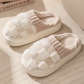 Plush Warm Cotton Slippers