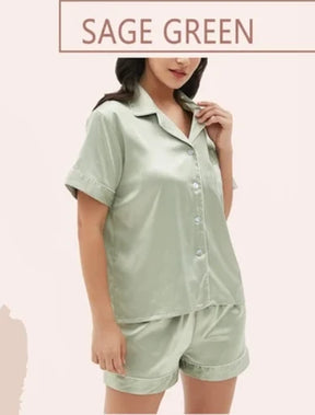 Customized Silk Bride Pajamas Set