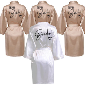 Wedding Party Team Bride Robe