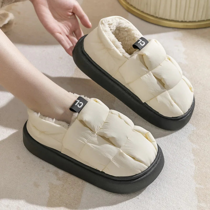 Comwarm Plush Lined House Slippers