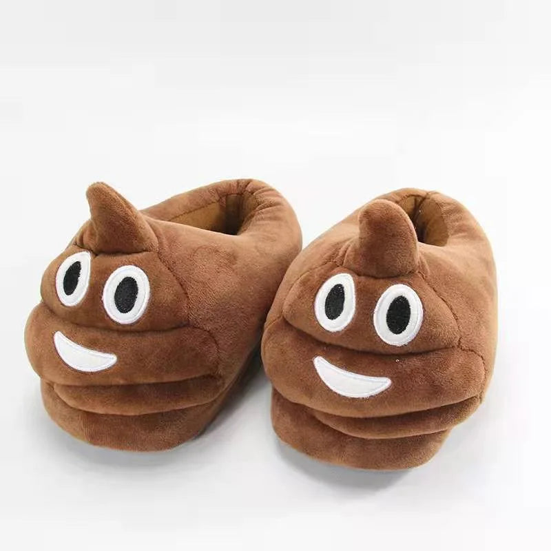 Prankish Cartoon Indoor Thickening Warm Plush Slippers