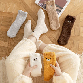 Thickened Plush Warm Comfortable Sleeping Sock