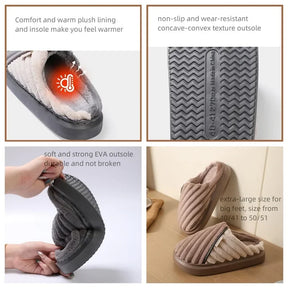 Non-Slip Soft Warm Slippers