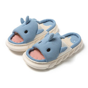 Cartoon Shark Home Slippers