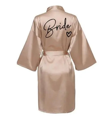 Wedding Party Team Bride Robe