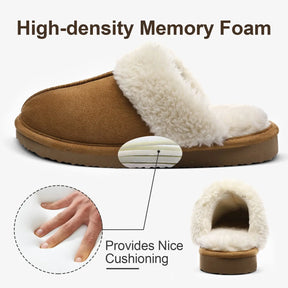 Indoor Soft Fuzzy Women Slippers