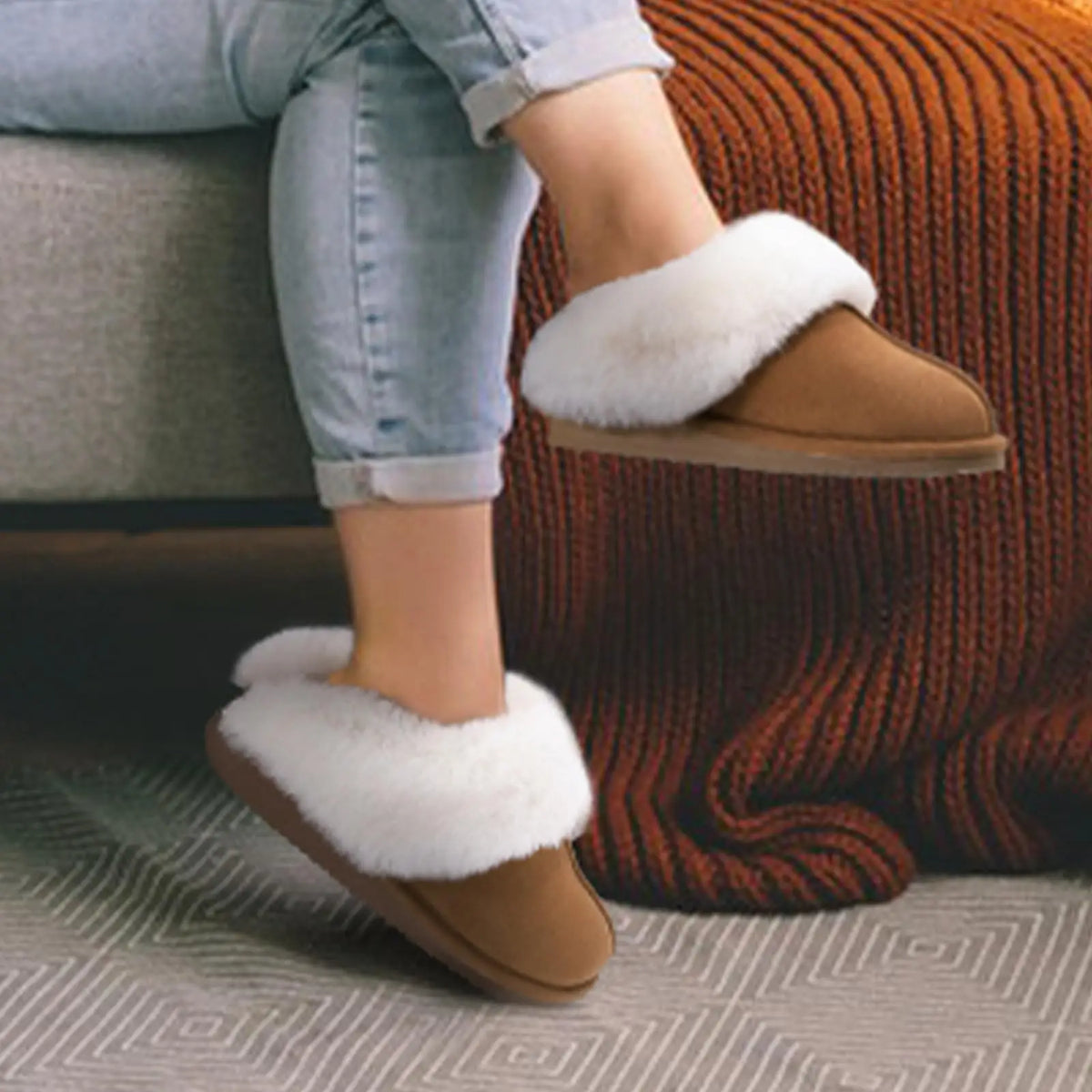 Evshine Winter Warm Memory Foam Slippers