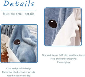 Shark Wearable Blanket Sleeping Bag