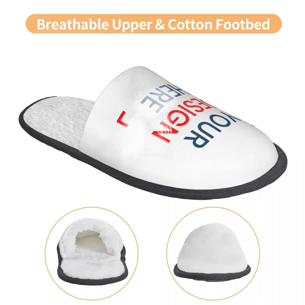 Soft Scuff Memory Foam Slippers