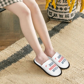 Soft Scuff Memory Foam Slippers