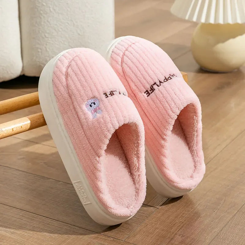 Indoor Anti Slip Confinement Couple Slippers