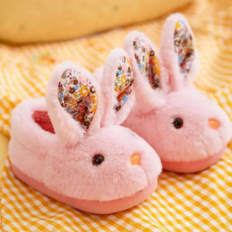 Anti Slip Warm Rabbit Slippers