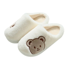 Winter Cartoon Bear Slippers