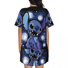 Custom Cartoon Anime Manga Stitch Pajamas Set