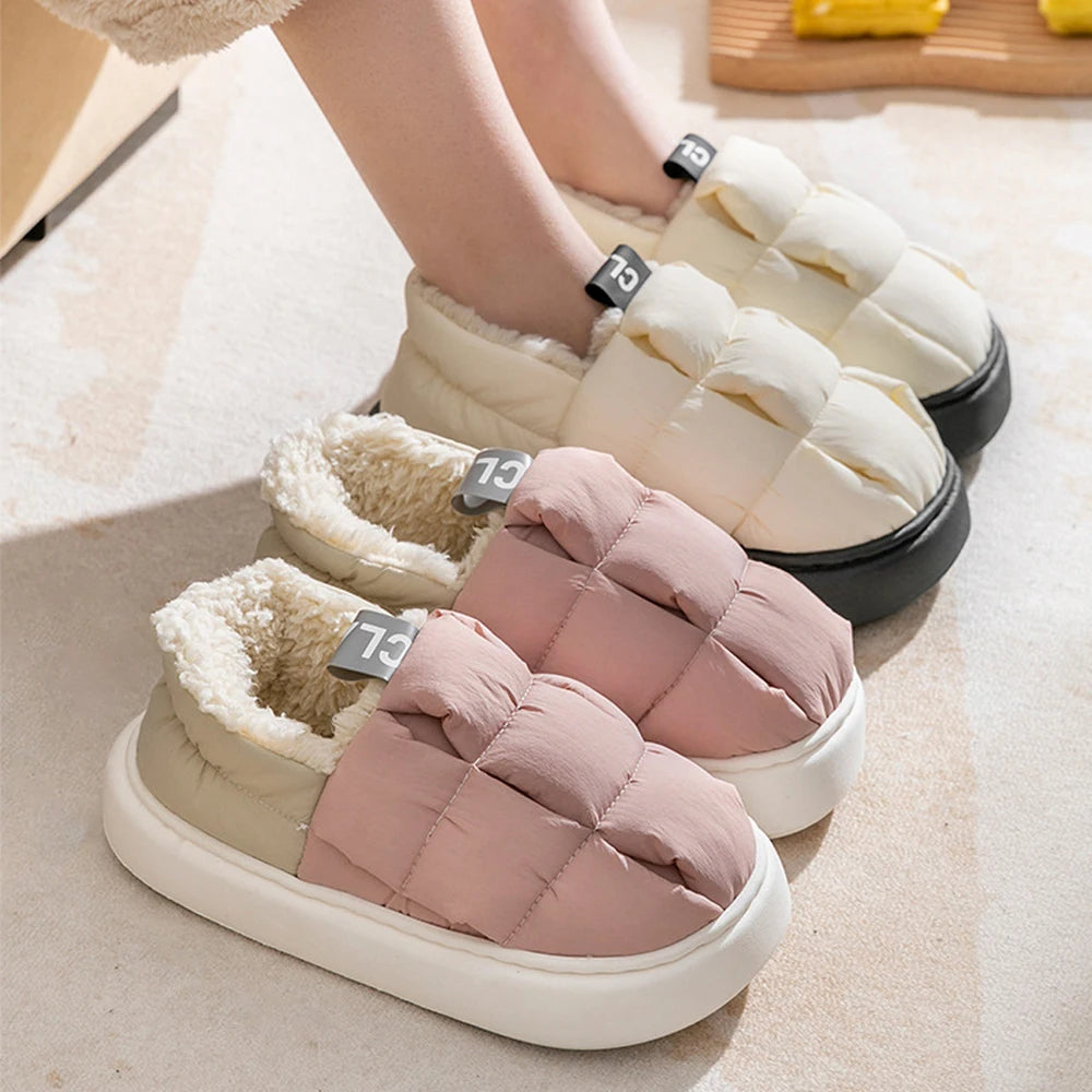 Comwarm Plush Lined House Slippers