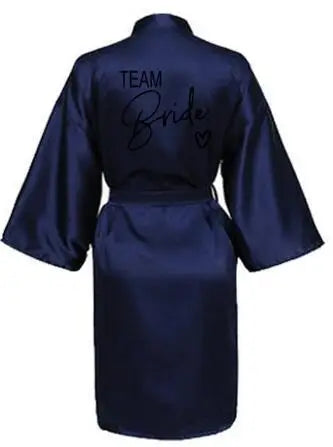 Wedding Party Team Bride Robe