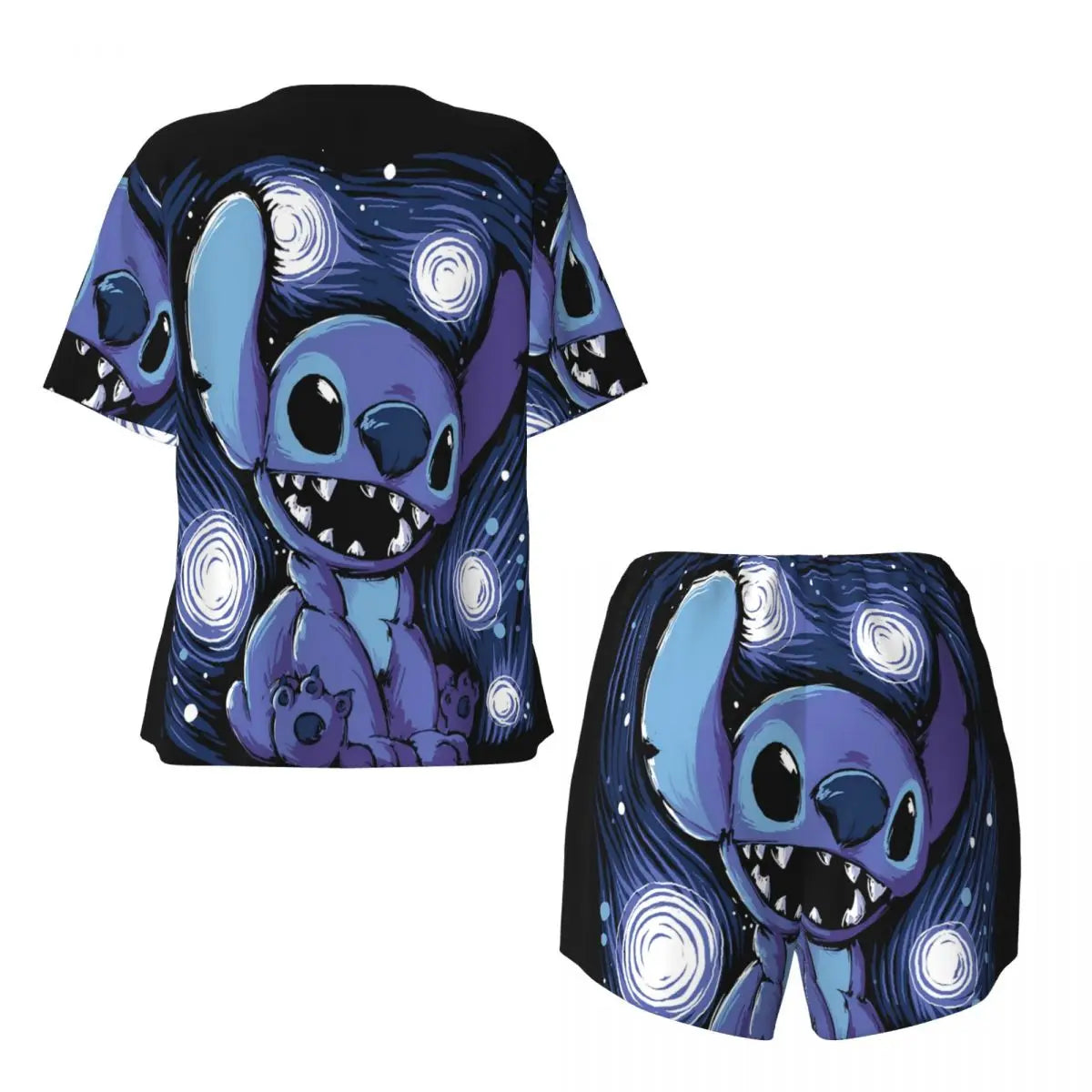 Custom Cartoon Anime Manga Stitch Pajamas Set