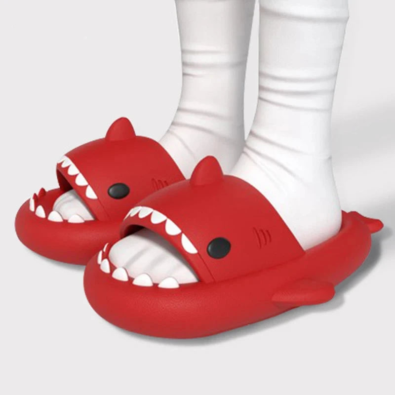 Litfun Thick-soled Shark Slippers