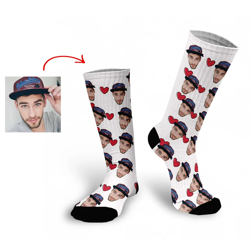 Personal Customized Avatar Printed Socks