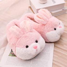 Cute Rabbit Winter Slippers