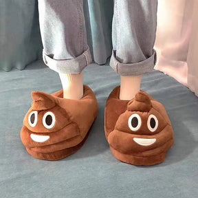 Prankish Cartoon Indoor Thickening Warm Plush Slippers