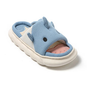 Cartoon Shark Home Slippers