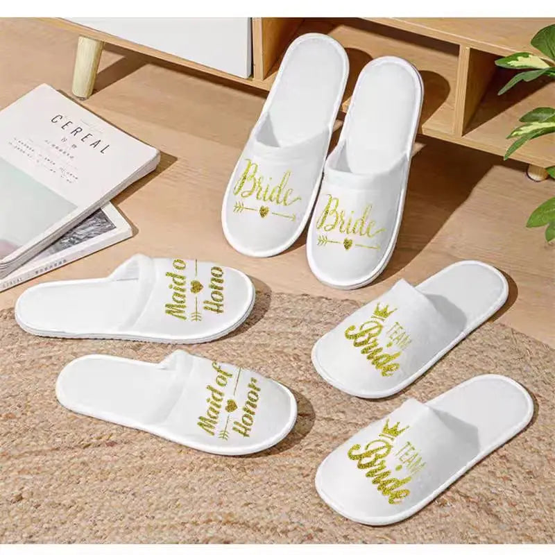 Team Bride Slippers