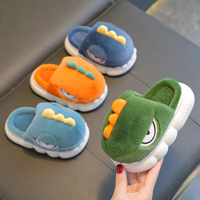 Children's Funny Cartoon Non-slip Plush Slippers