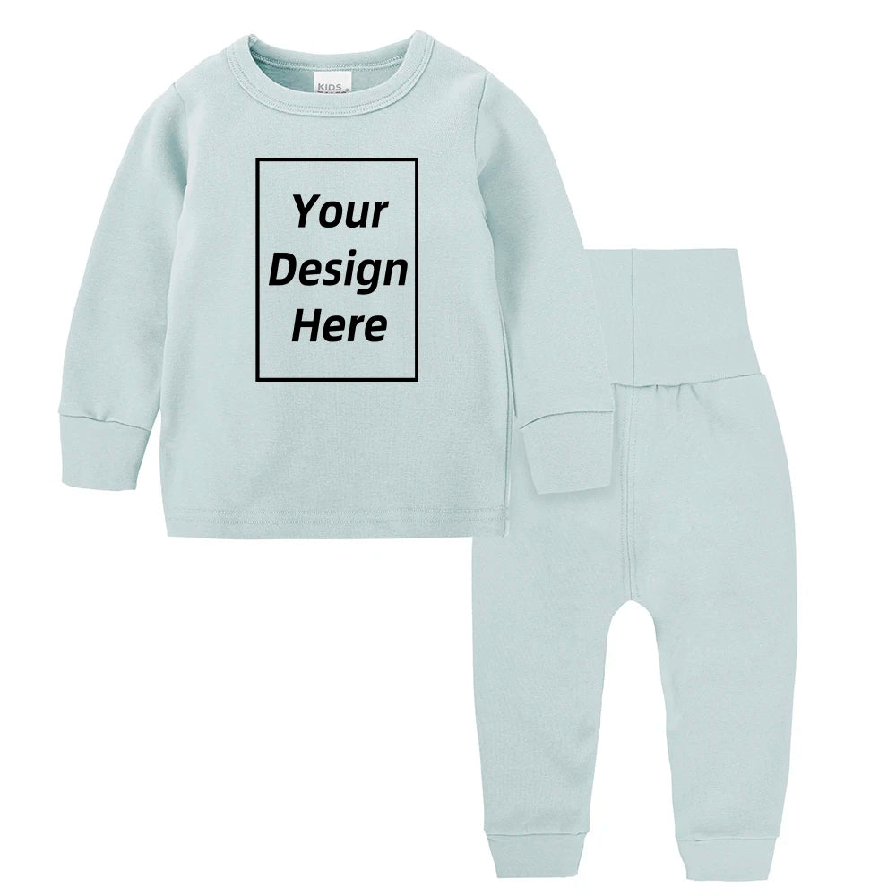 Warm Fleece Solid Cotton High Waist Sleeping Suit