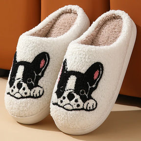 Winter Cartoon Plush Slippers