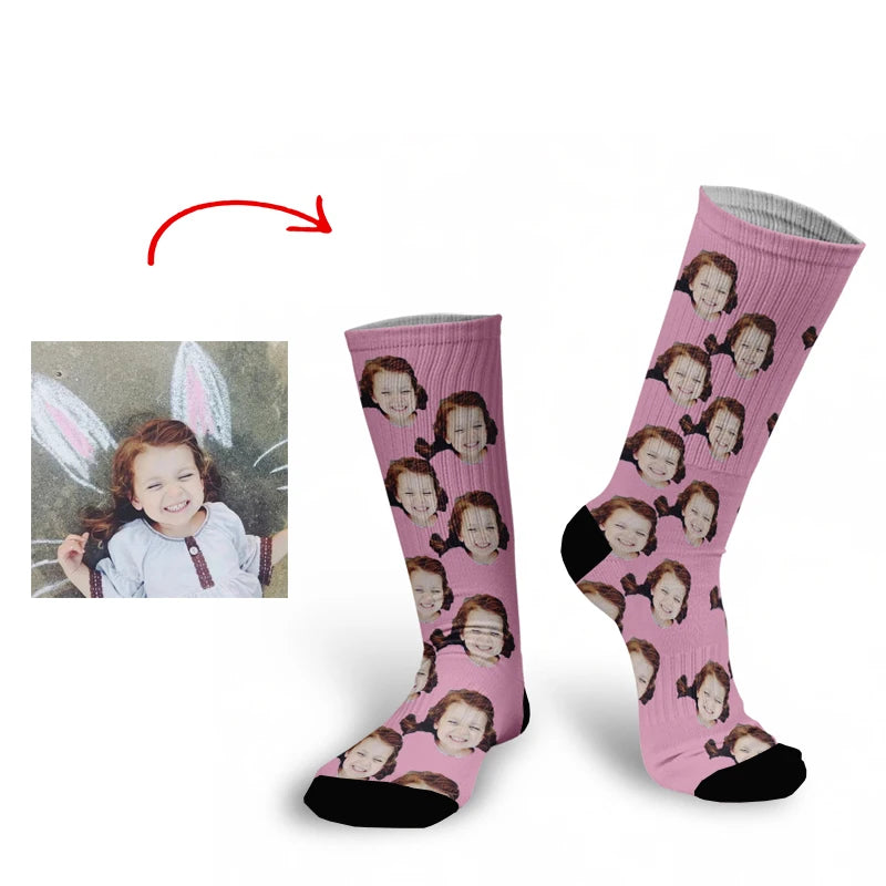 Personal Customized Avatar Printed Socks